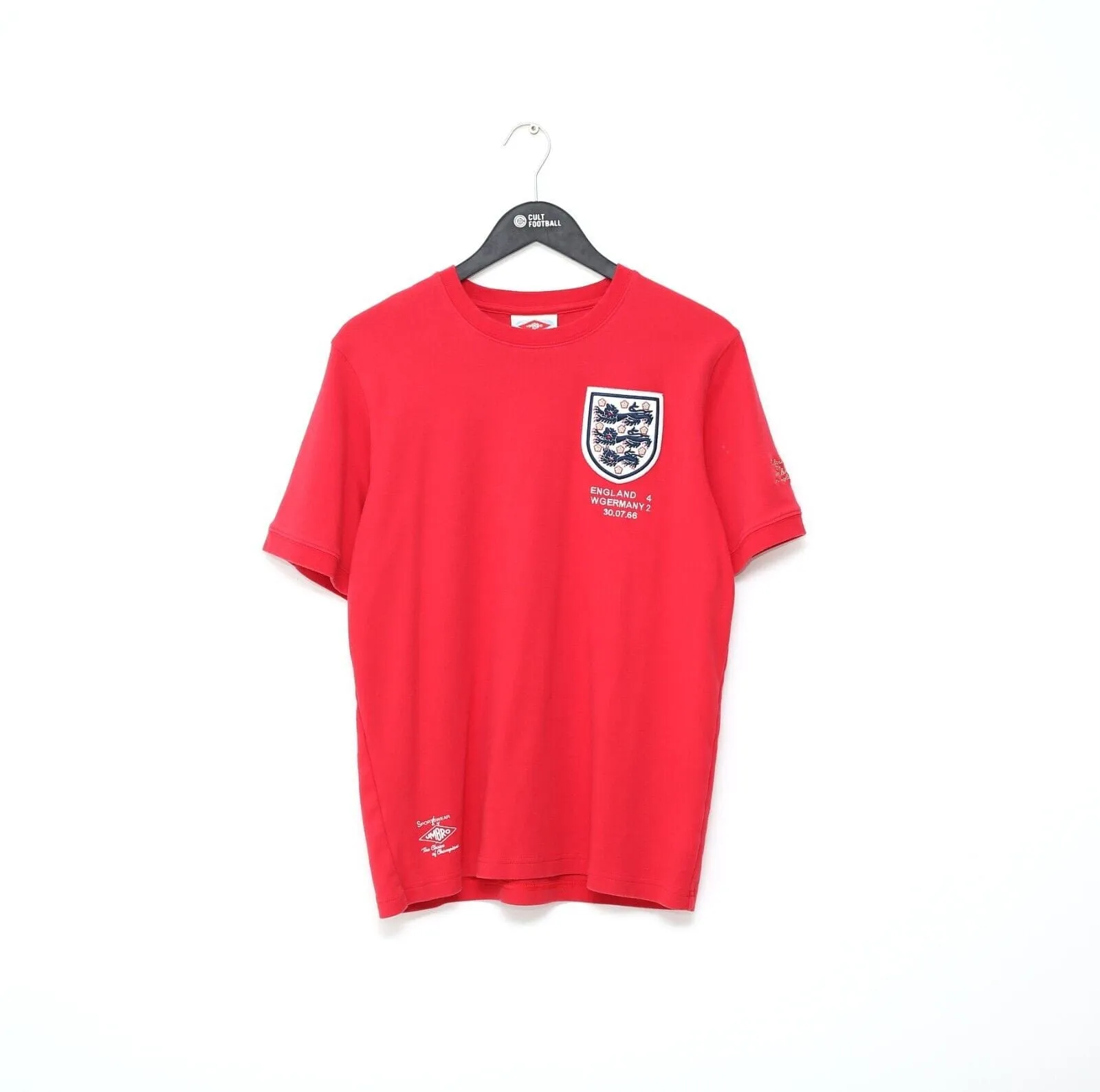 1966 ENGLAND Vintage Umbro Away Football Shirt (M/L) World Cup Final