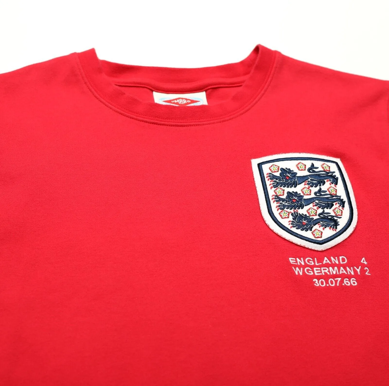 1966 ENGLAND Vintage Umbro Away Football Shirt (M/L) World Cup Final