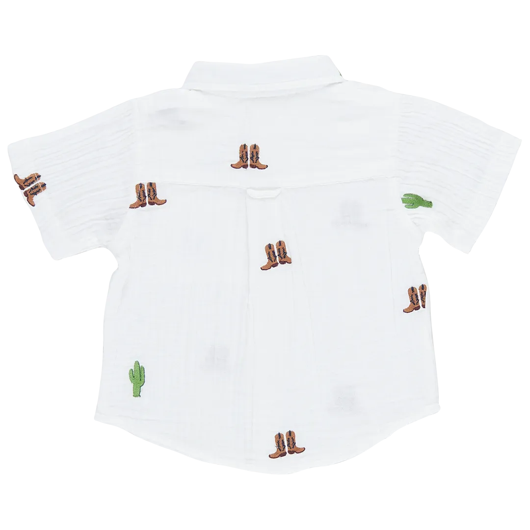 Boys Jack Shirt | Rodeo Embroidery