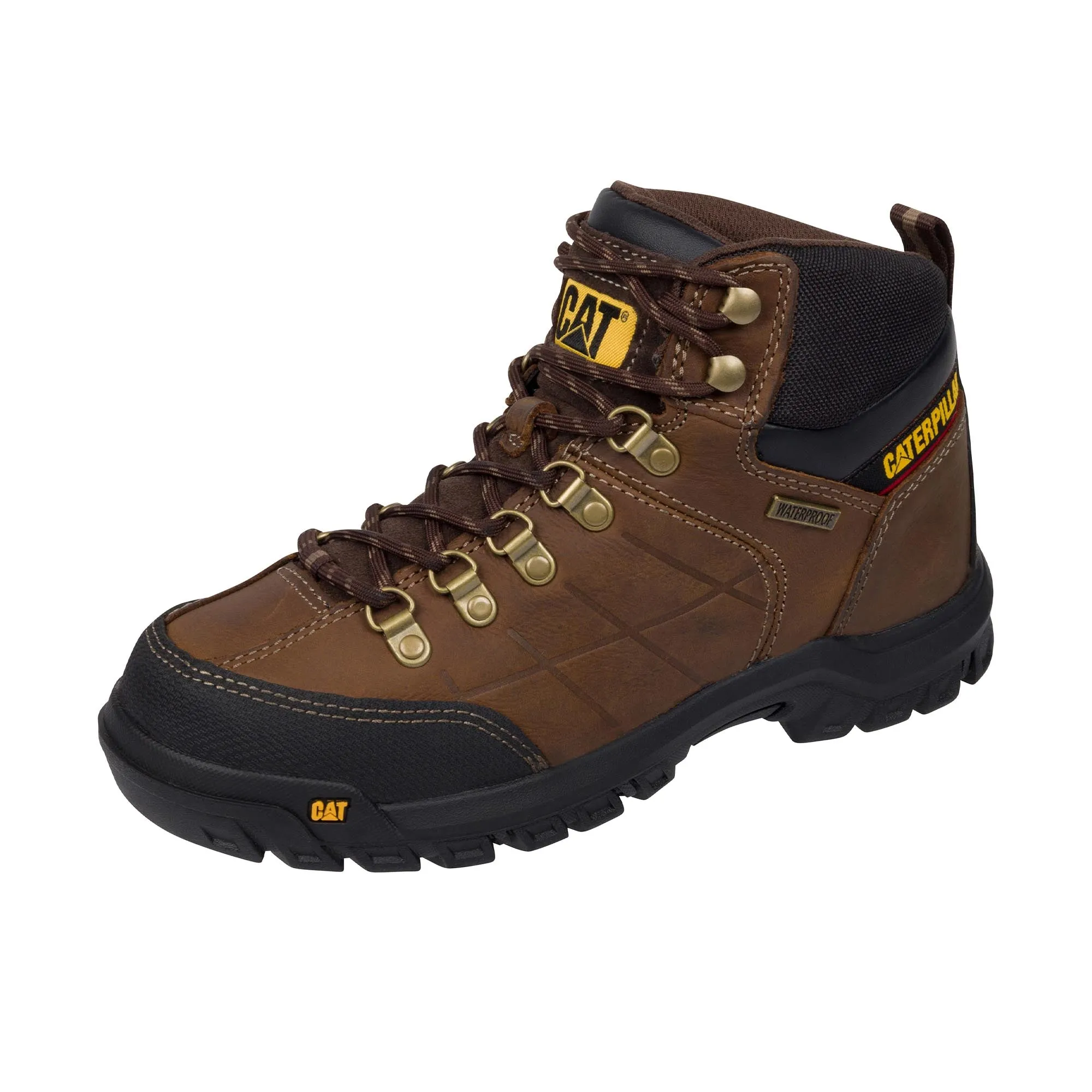 Caterpillar Threshold Soft Toe Real Brown