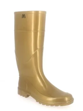 Evercreatures Gold Wellies - PVC Gold