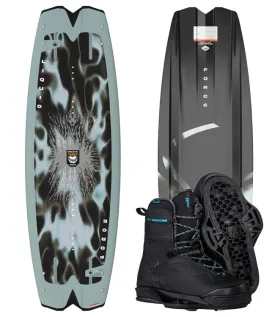 Liquid Force Remedy Aero Wakeboard Package with Index Boots (2024)