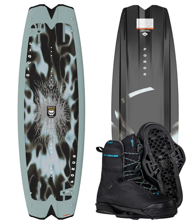 Liquid Force Remedy Aero Wakeboard Package with Index Boots (2024)