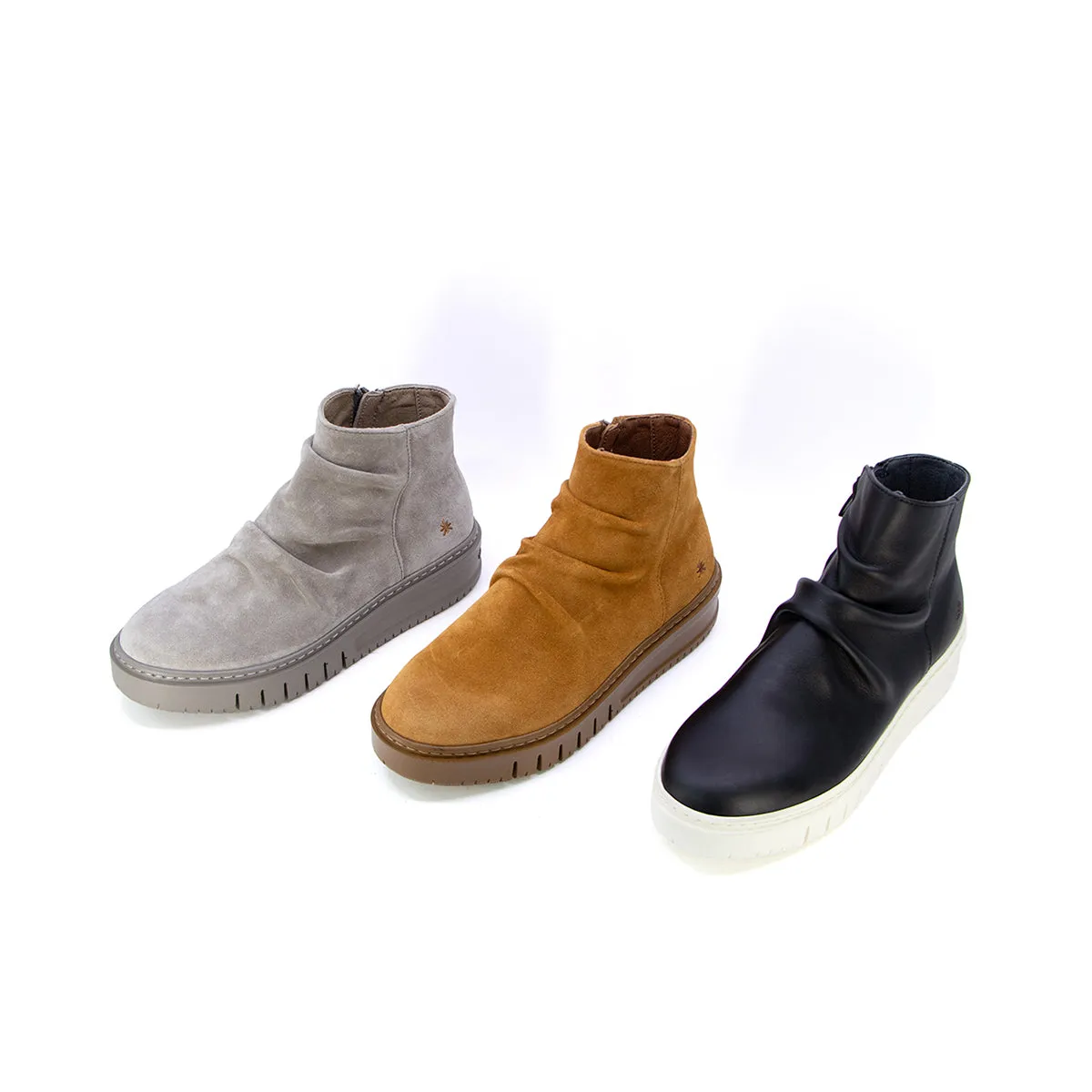 NYX Black Supported Soft Short Boots